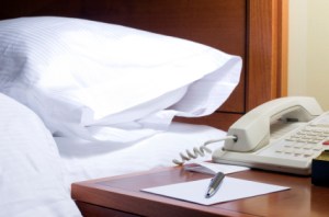 Part of hotel interior